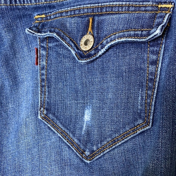 Women’s Levi’s Pencil Jeans size 12 medium - Picture 6 of 12